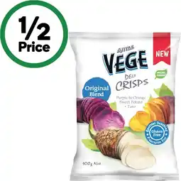 Woolworths Vege Deli Crisps 100g – From the Health Food Aisle offer