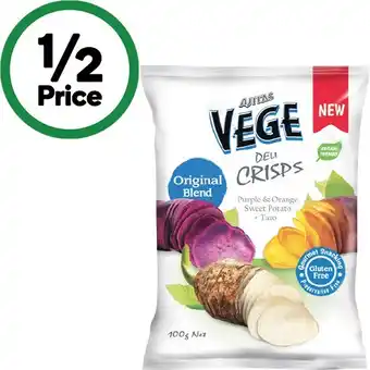 Woolworths Vege Deli Crisps 100g – From the Health Food Aisle offer