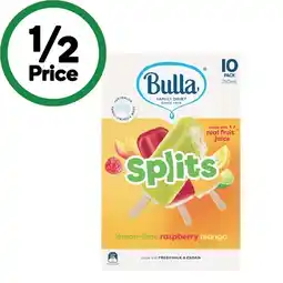 Woolworths Bulla Everyday or Variety Ice Cream Multipacks 472-750ml Pk 8-14 – From the Freezer offer