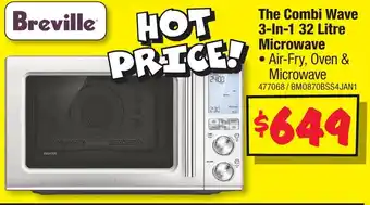 JB Hi-Fi The Combi Wave 3-In-1 32 Litre Microwave offer