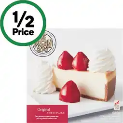 Woolworths The Dream Factory Cheesecake Varieties 680-737g – From the Freezer offer