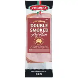 Woolworths D’Orsogna Deli Fresh 80-100g – From the Fridge offer