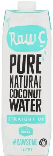 Coles Raw C Coconut Water 1 Litre offer