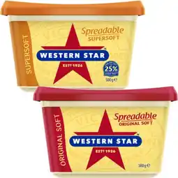 Coles Western Star Spreadable Blend 500g offer