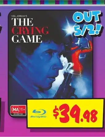 JB Hi-Fi THE CRYING GAME offer