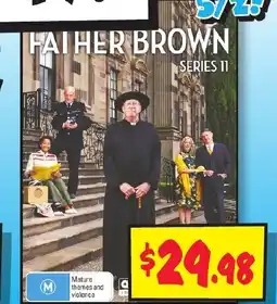 JB Hi-Fi FATHER BROWN offer