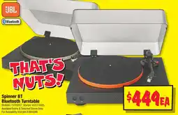 JB Hi-Fi Spinner bt bluetooth turntable offer