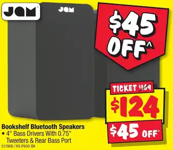 JB Hi-Fi Bookshelf Bluetooth Speakers offer