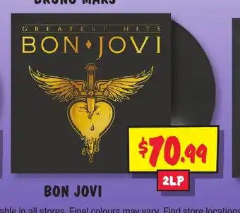 JB Hi-Fi Bon jovi offer