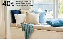 Myer Seville cushion offer