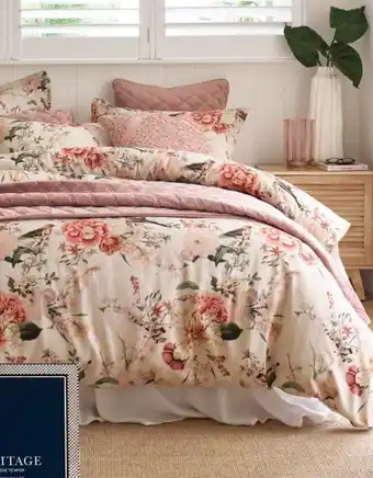 Myer Serenade Quilt Cover Set offer