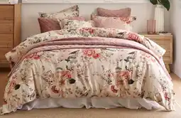 Myer Serenade Cotton Linen Blend Quilt Cover Set offer