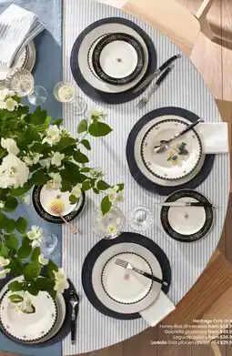 Myer Honey Bee Dinnerware offer