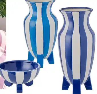 Myer Amalfi Striped Vases offer