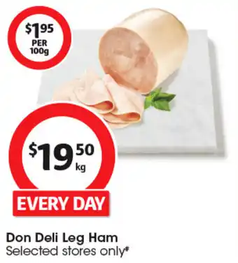 Coles Don deli leg ham offer