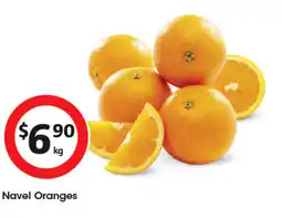 Coles Navel oranges offer