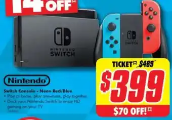 The Good Guys Nintendo offer