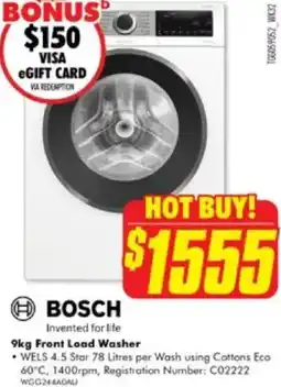 The Good Guys Bosch offer