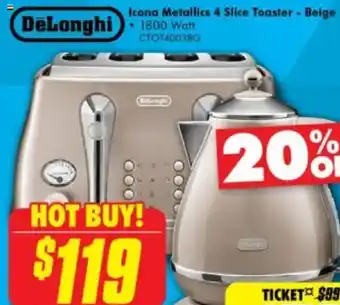 The Good Guys DeLonghi offer