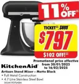 The Good Guys KitchenAid offer