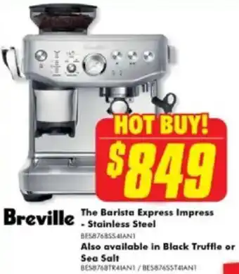 The Good Guys Breville offer