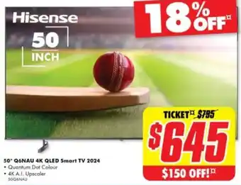 The Good Guys Hisense 50 offer