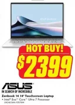 The Good Guys ASUS offer