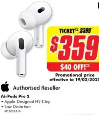 The Good Guys AirPods Pro 2 offer