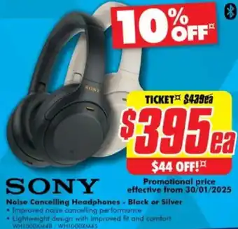 The Good Guys Sony offer