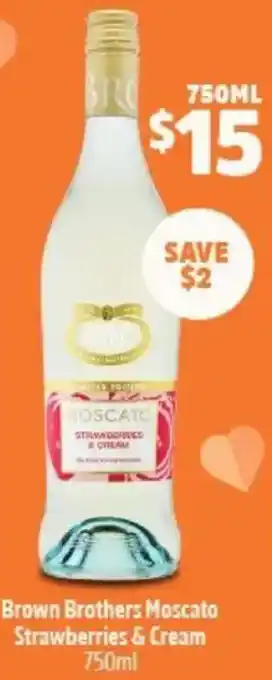 BWS Brown Brothers Moscato offer