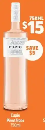 BWS Cupio Pinot Rose offer