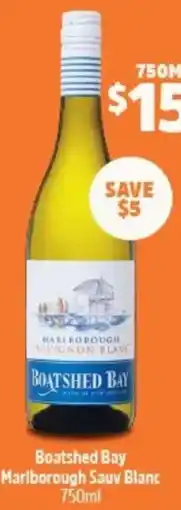 BWS Boatshed Bay Marlborough Sauv Blanc offer