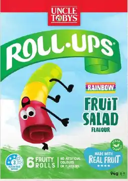 Spar Uncle Tobys Roll Ups offer