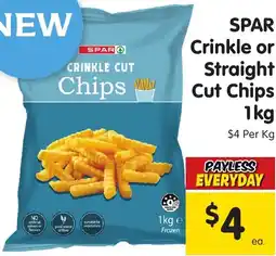 Spar SPAR Crinkle or Straight Cut Chips offer