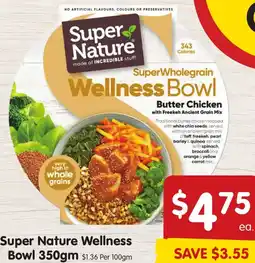 Spar Super Nature Wellness Bowl offer