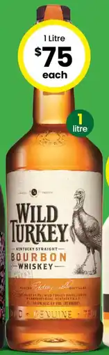 The Bottle O Wild turkey offer