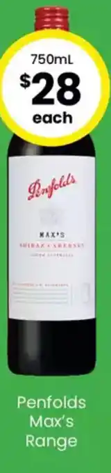 The Bottle O Penfolds Max's offer