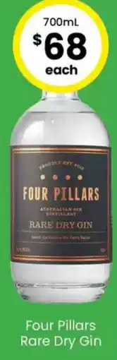 The Bottle O Four pillars offer