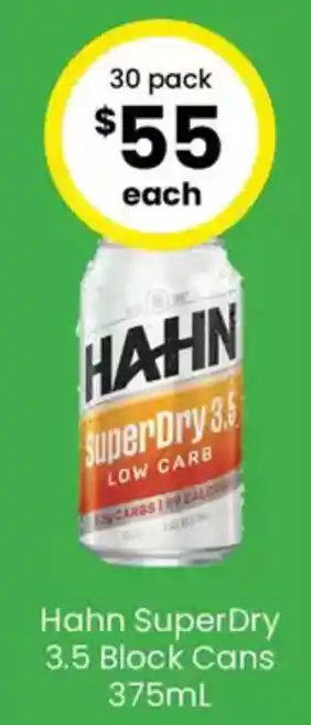 The Bottle O Hahn SuperDry offer