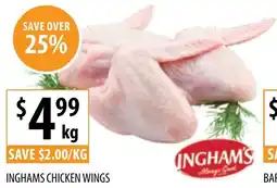 Supabarn Inghams chicken wings offer