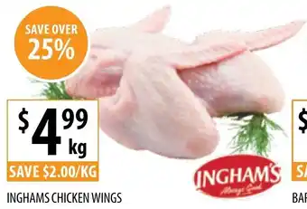 Supabarn Inghams chicken wings offer