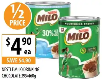 Supabarn Nestle milo drinking chocolate offer