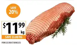 Supabarn PORK LEG ROAST BONELESS offer