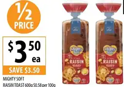 Supabarn Mighty saft raisin offer