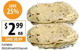 Supabarn Flat bread offer