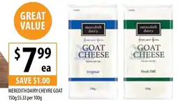 Supabarn Meredith dairy chevre goat offer