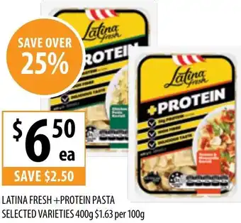 Supabarn Latina fresh protein pasta offer