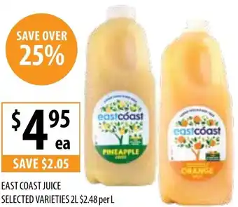 Supabarn East coast juice offer