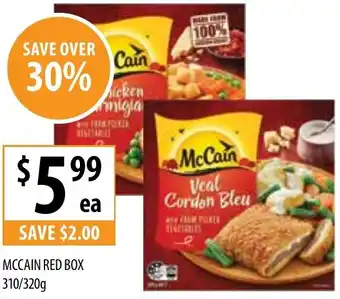 Supabarn Mccain red box offer