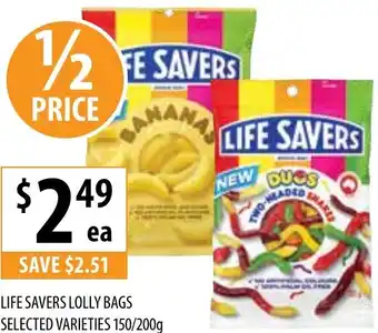 Supabarn Life savers offer